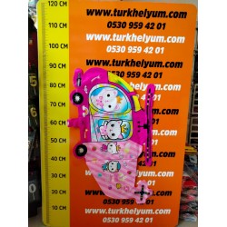 Helikopter Folyo Balon Hello Kity Desen