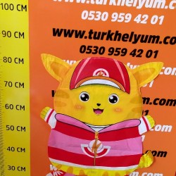 Giysili Pikachu Pembe (Kız)