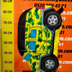 Askeri Araç Sarı Yeşil