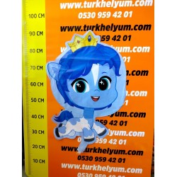 Yeni Taçlı At Mavi