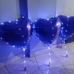 Kalp Işık Set Pil Dahil Tam Set